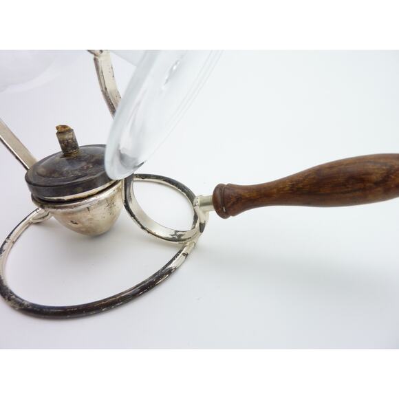 Vintage Italian Brandy Cognac Snifter Warmer Aroma Enhancer Dark Academia Vibe - Picture 4 of 7